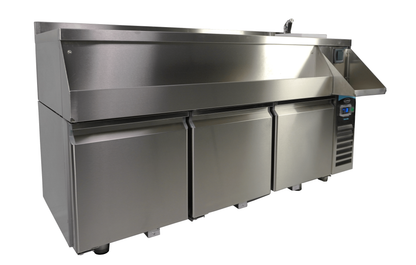 Table Réfrigérée 3 Portes Avec Bar À Cocktails - Combisteel 7489.6005