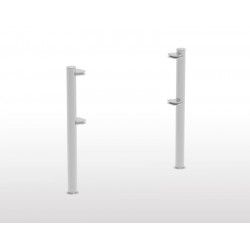 Supports double neutres SDP - tubes ronds Ø 50 mm