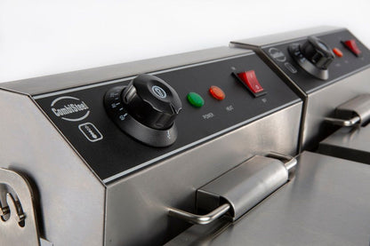 Friteuse Posable Electrique 2X8 L - Combisteel 7455.1005
