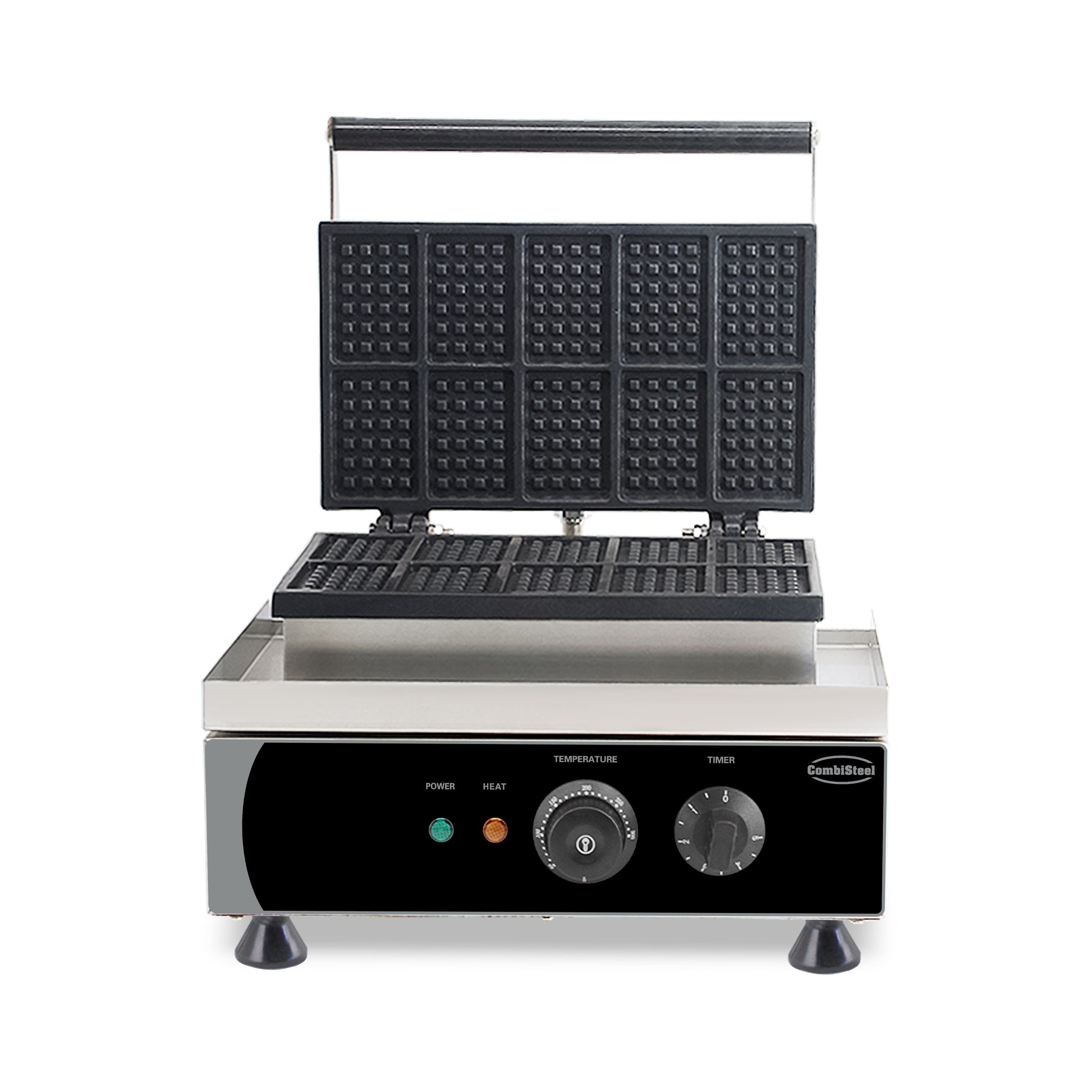 Gaufrier 10Pcs Gaufre De Bruxelles - Combisteel 7540.0065