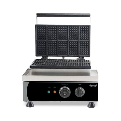 Gaufrier 10Pcs Gaufre De Bruxelles - Combisteel 7540.0065