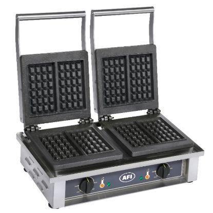 Gaufrier électrique 2 fers moules Liège 4x6 RG-GDE20