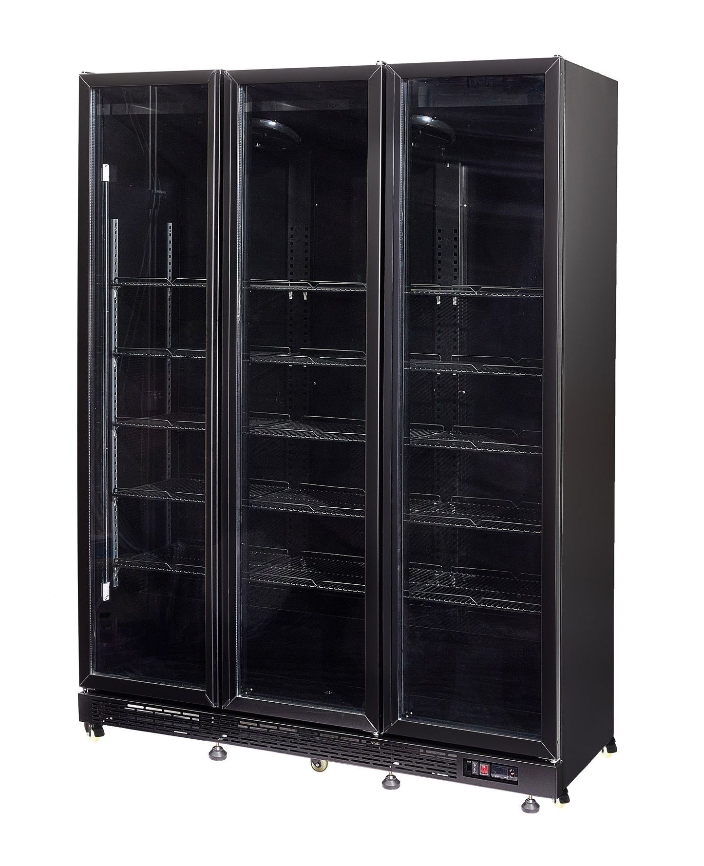 Armoire Positive 3 Portes En Verre Noir Nap-1200 Ht - Avec Porte Chauffante - Combisteel 7455.1925