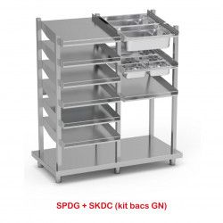 Distributeur sur pied grand format SPDG