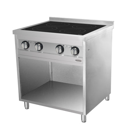 Ry 700 Cuisinière À Induction 4 Zones - Combisteel 7545.0010