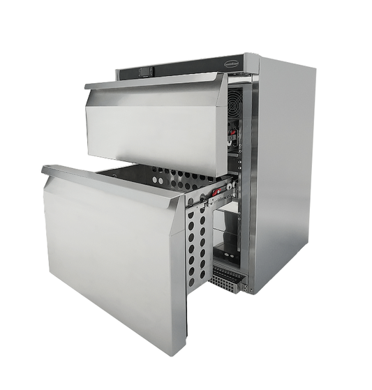 Armoire Positive En Acier Inox 2 Tiroirs - Combisteel 7450.0532
