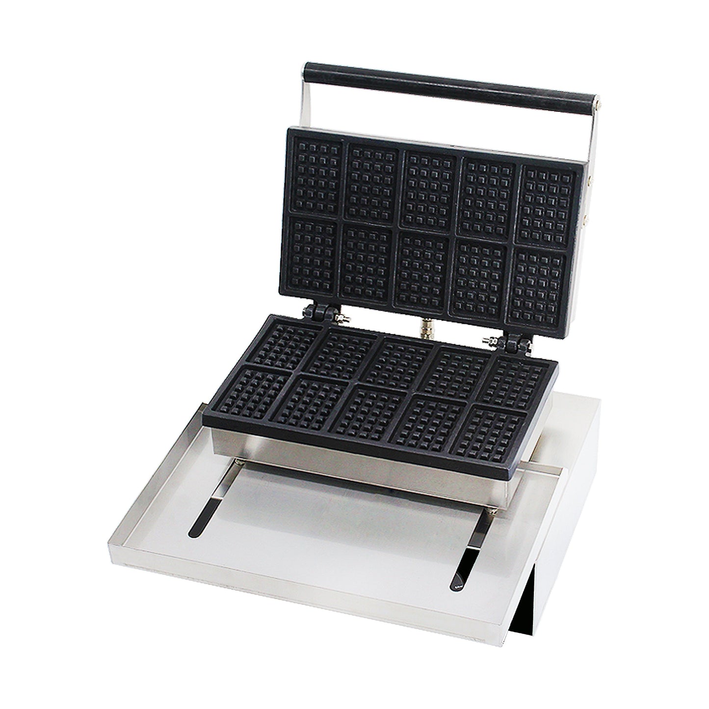 Gaufrier 10Pcs Gaufre De Bruxelles - Combisteel 7540.0065
