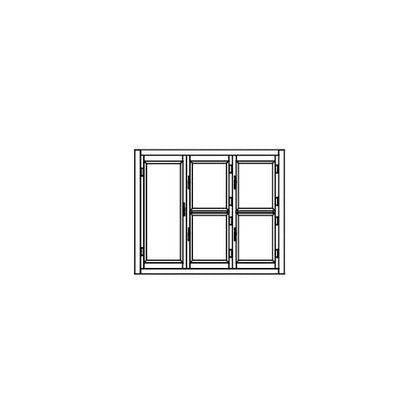 Armoire froide démontable positive 1 porte + 4 portillons CORECO AFD-3R-C - 2590x990x2160 mm
