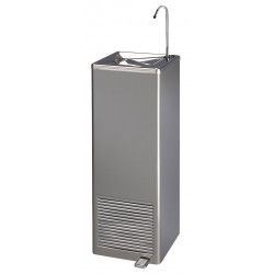 Fontaine à eau réfrigérée inox COSMETAL RIVER-IB-30-I-P avec pédale
