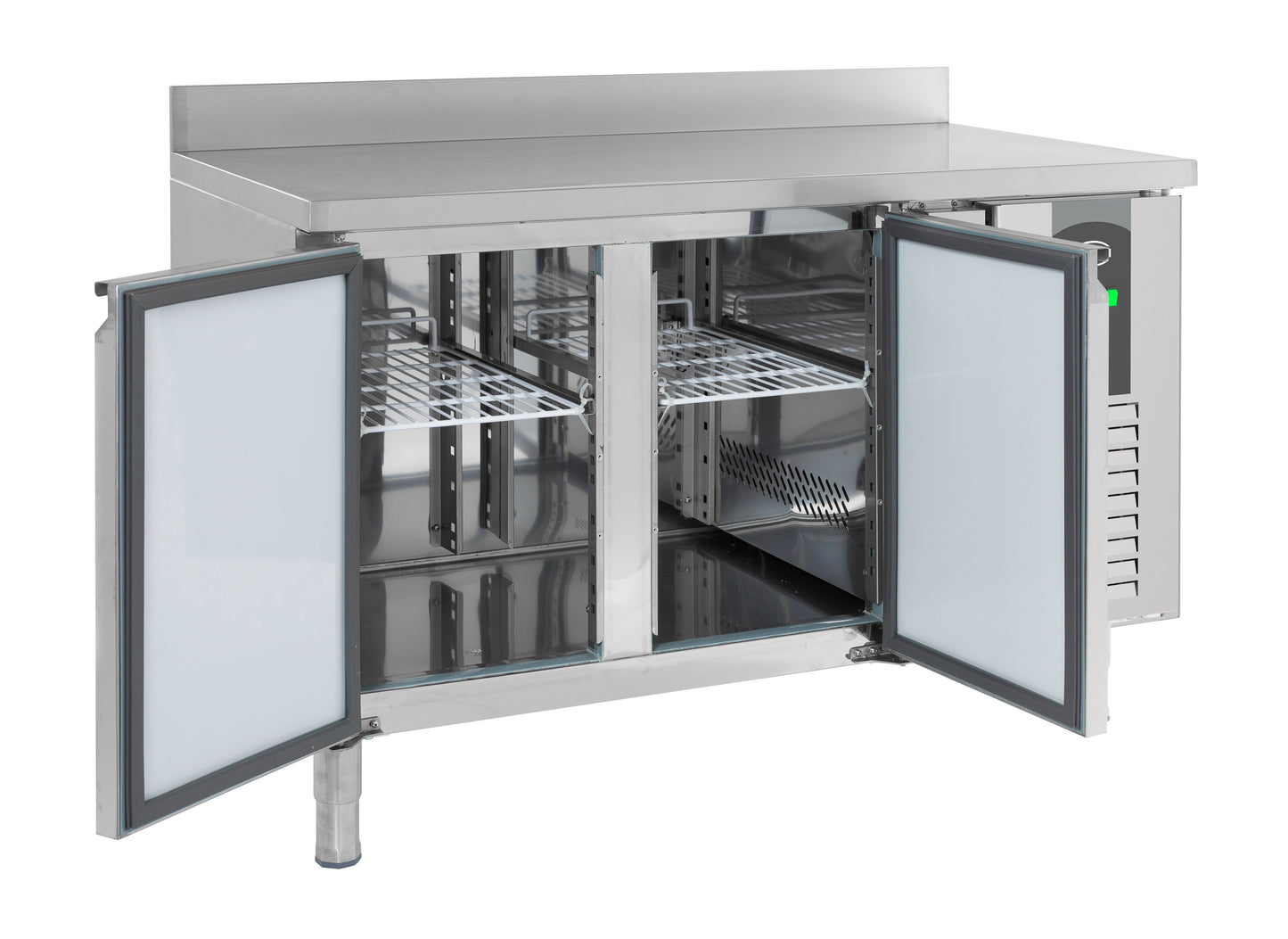 Table Réfrigérée Avec Dosseret 2 Portes - Combisteel 7450.0780