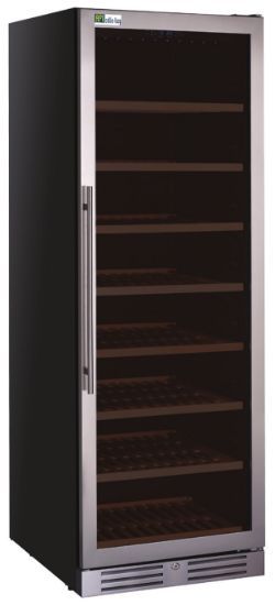 Cave a vin professionnelle 151 bouteilles double zone porte vitree - AFI Collin-Lucy