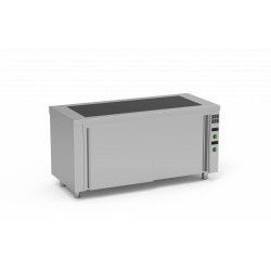 Meuble vitrocéramique avec réserve chaude SVTR-160 - 4x GN1/1