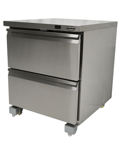 Armoire Negative En Acier Inox 2 Tiroirs - Combisteel 7450.0265