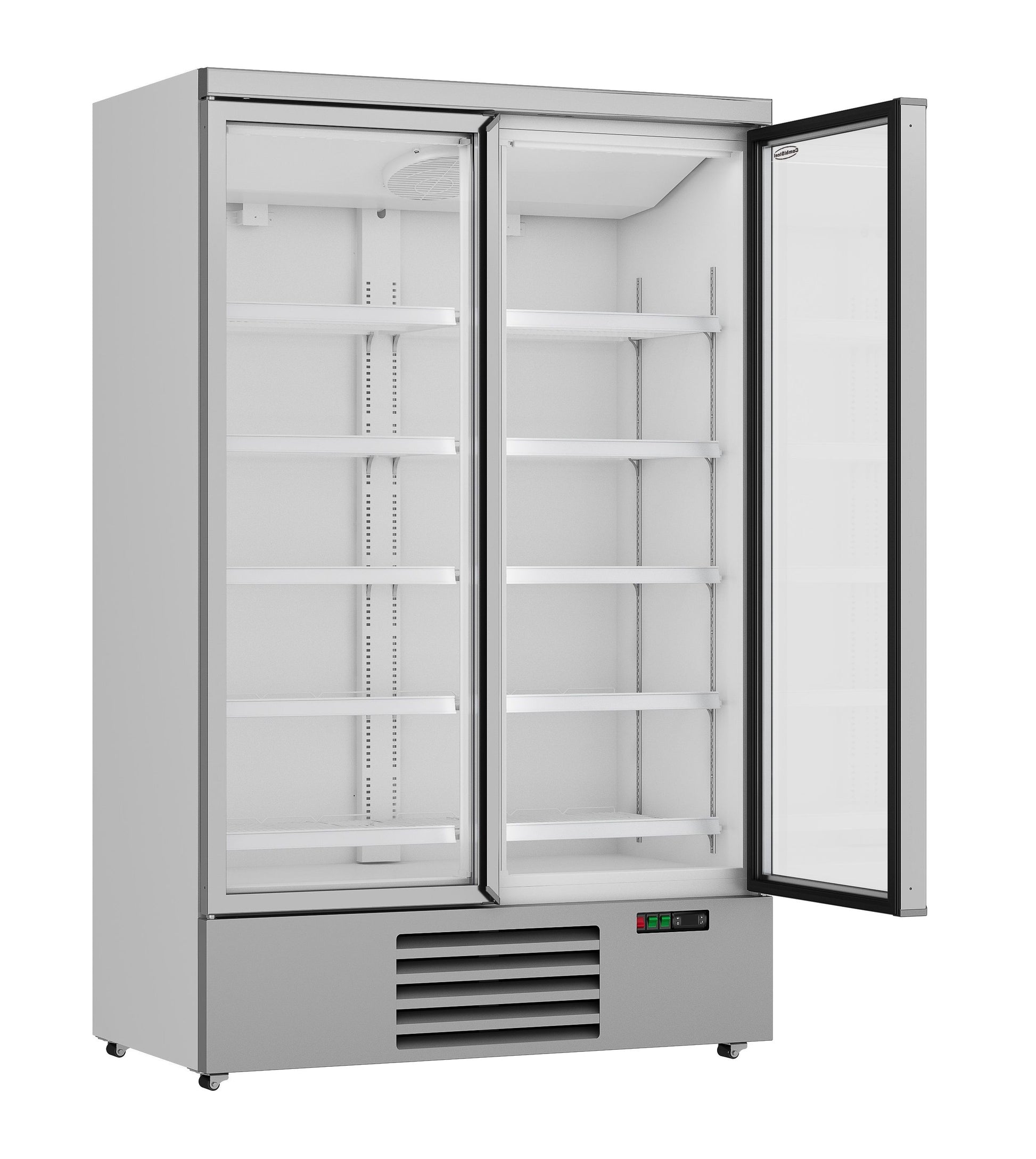 Armoire Positive 2 Portes En Verre Jde-1000R - Combisteel 7455.2200