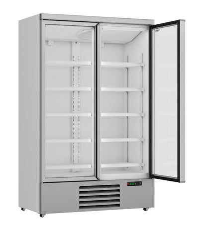 Armoire Positive 2 Portes En Verre Jde-1000R - Combisteel 7455.2200