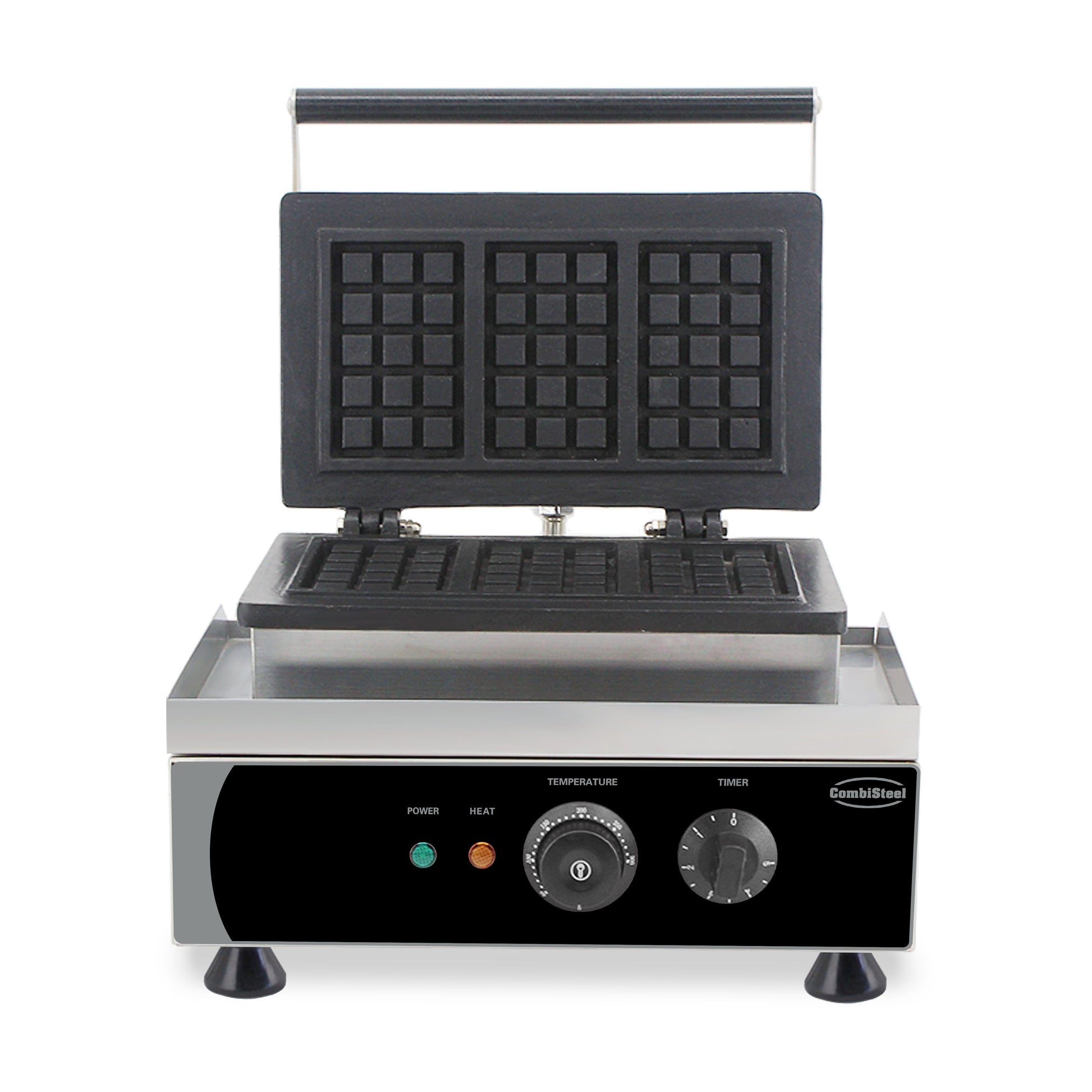 Gaufrier 3Pcs Gaufre De Bruxelles - Combisteel 7540.0060
