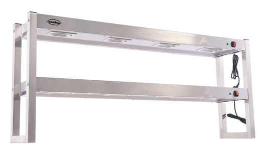 Étagère Chauffante En Halogene 2 Niveaux 1500 Démontable - Combisteel 7539.0055