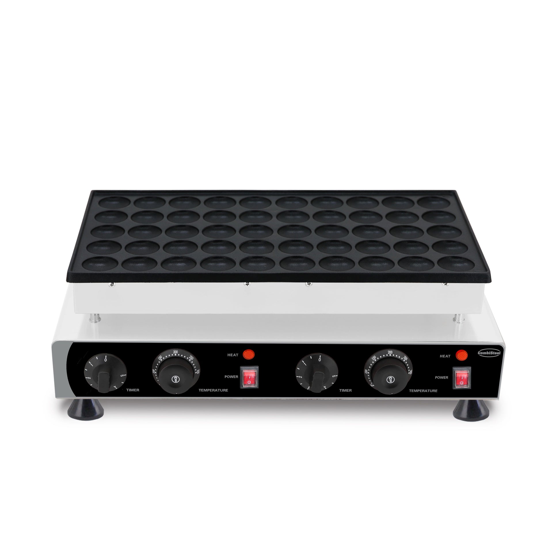 Appareil Pour Crêpes Hollandaise / Poffertjes 50Pcs Ø4,3Cm - Combisteel 7540.0010