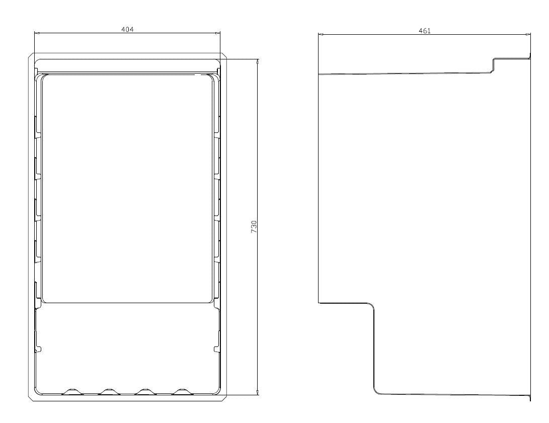 Cave À Vin 118L Single Zone - Combisteel 7525.0025