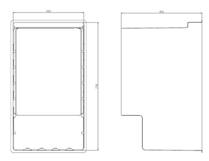 Cave À Vin 118L Single Zone - Combisteel 7525.0025