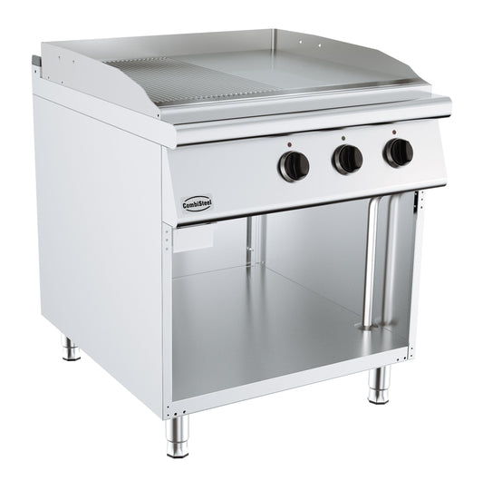 Pro 900 Plaque Grill Électrique Rainuré/Lisse
