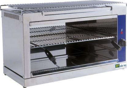 Salamandre électrique traversante inox SAS