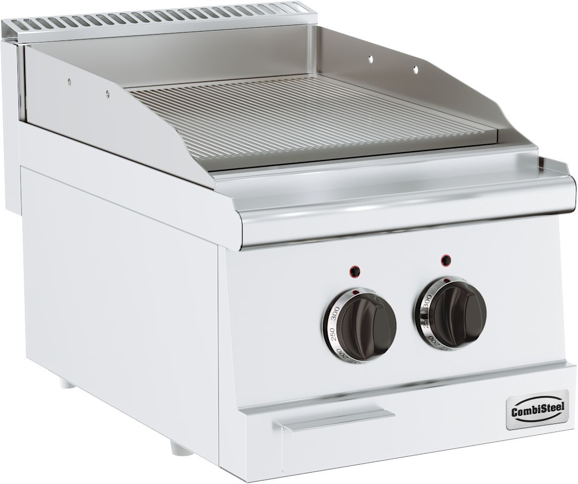 Pro 600 Plaques Grill A Él. Rainurées