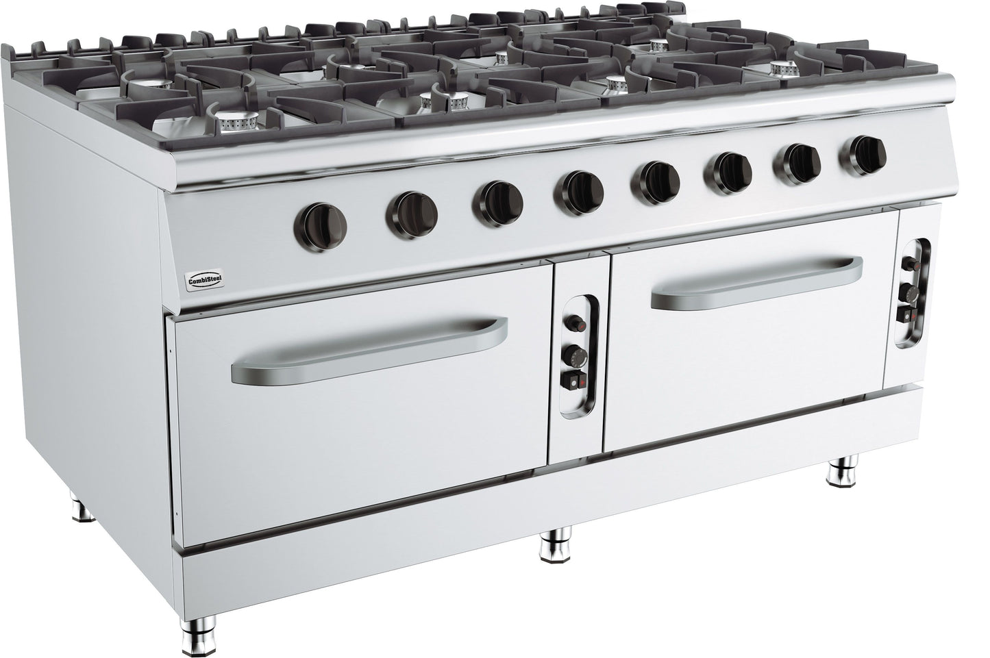 Pro 900 Cuisiniere A Gaz 8 Br. Avec Four À Gaz