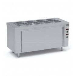 Meuble bain-marie sec avec réserve chaude SBSR-160