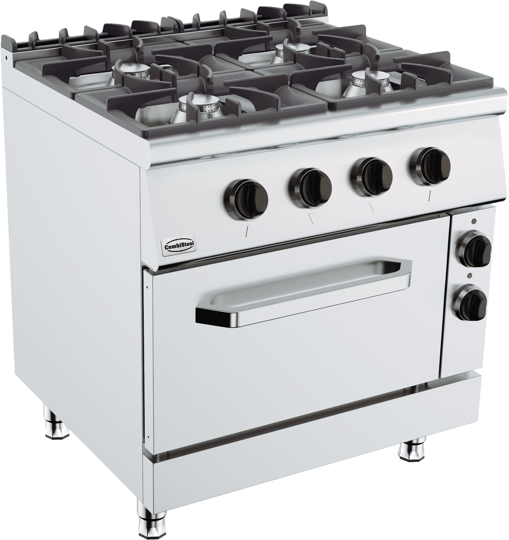 Pro 900 Cuisiniere A Gaz 4 Br. Avec Four À Électrique
