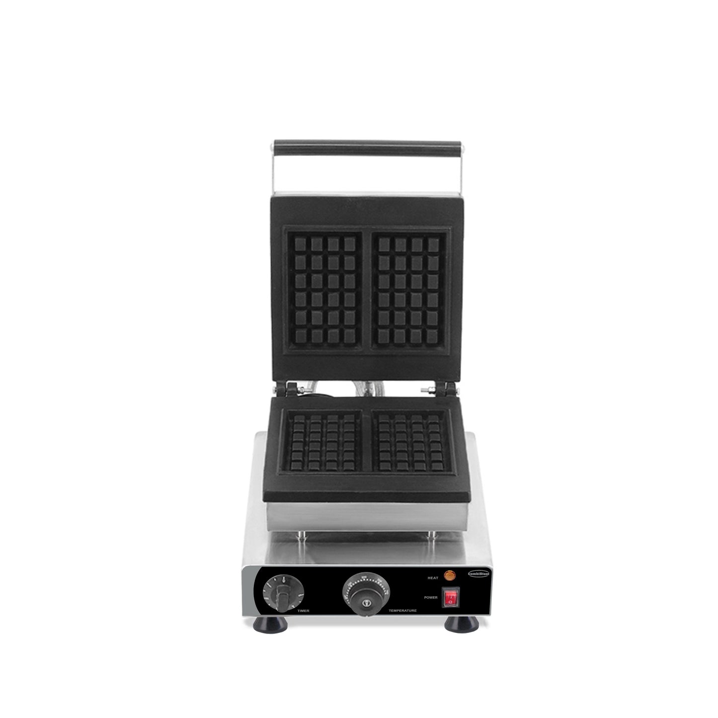Gaufrier 2Pcs Gaufre De Bruxelles - Combisteel 7540.0055