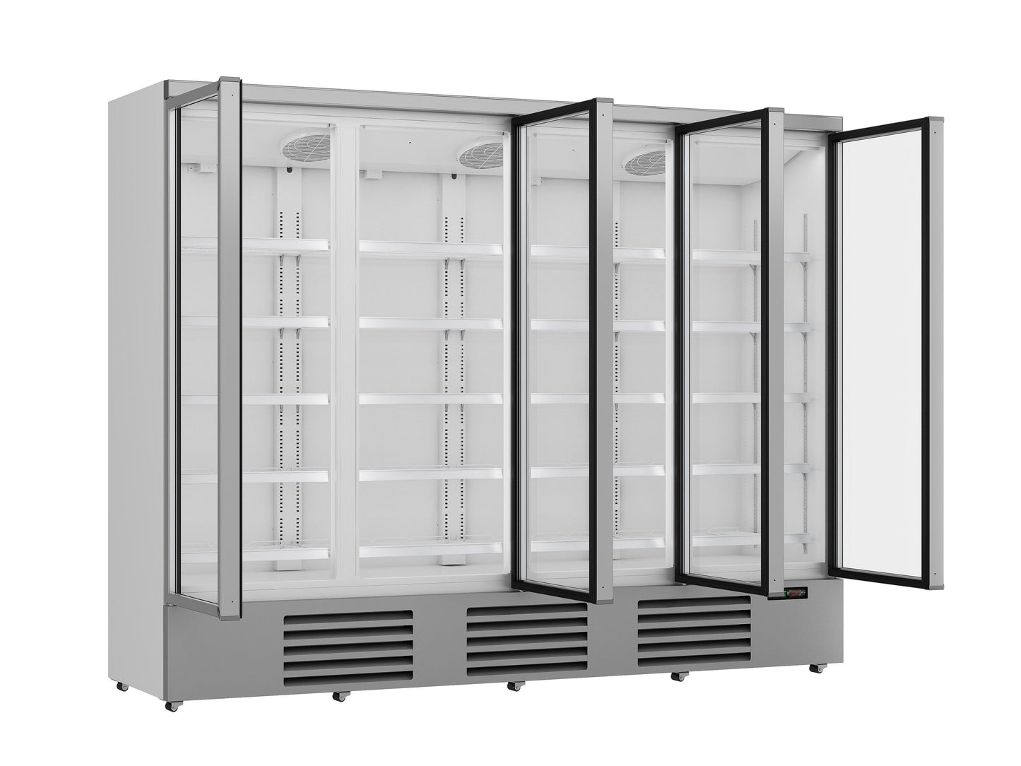 Armoire Positive 4 Portes En Verre Jde-2025R *Transport Sur Demande* - Combisteel 7455.2210