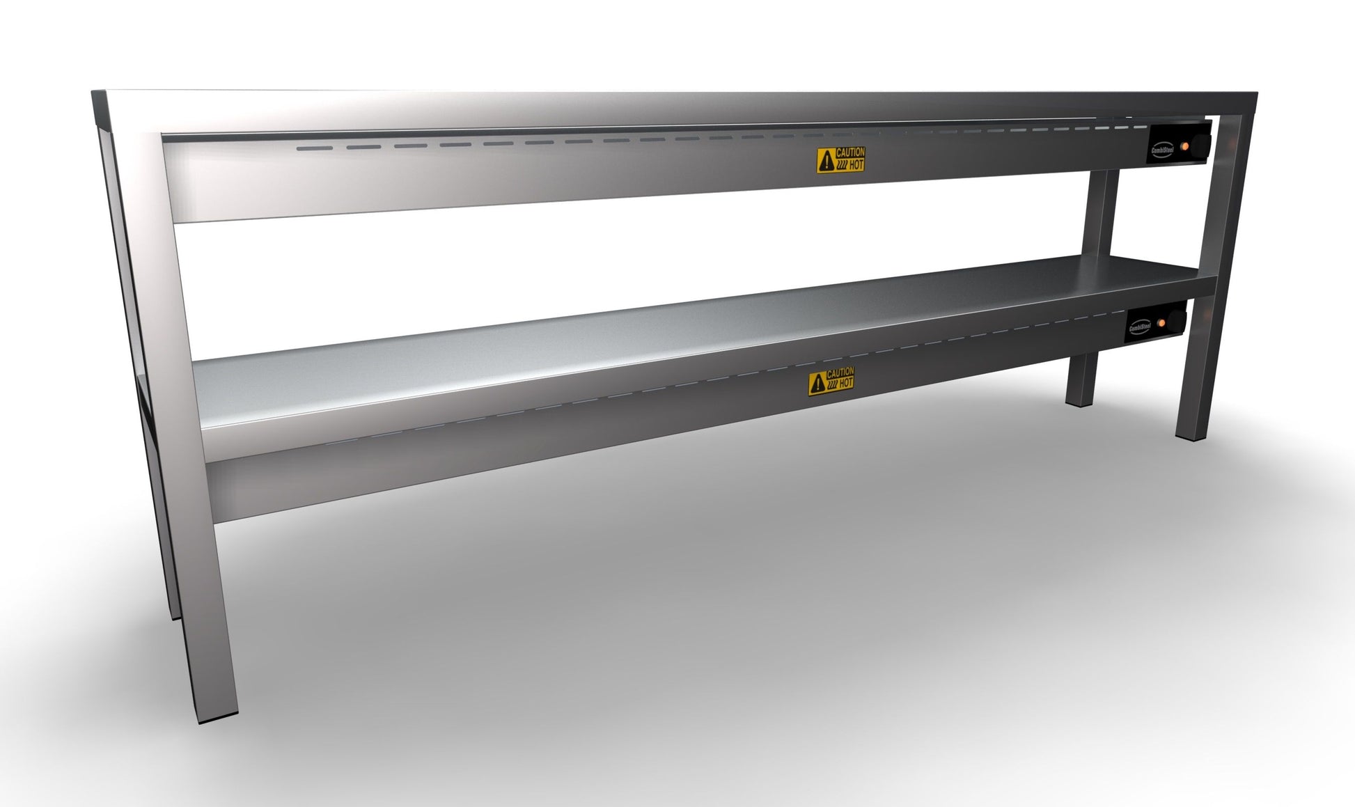 Étagère Chauffante En Céramique 2 Niveaux 1800 10 Resistances Of 250W L1800 - Combisteel 7020.0750