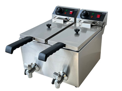 Friteuse Posable Électrique 2X4 L - Combisteel 7455.1002