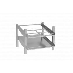 Distributeur de pain, couverts et verres à poser avec bacs GN SDPS