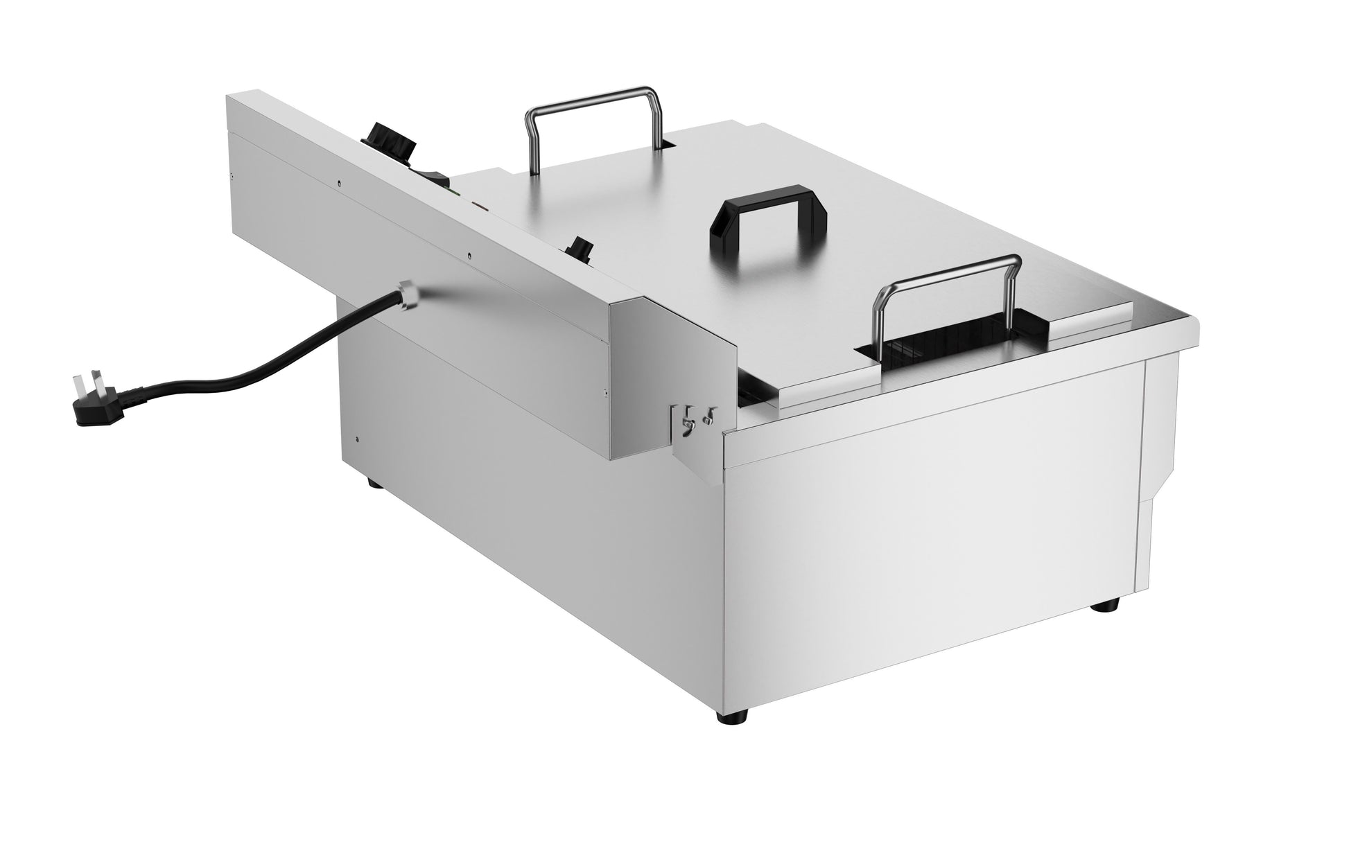 Friteuse Posable Électrique 25L - Avec Robinet De Vidange - Combisteel 7518.0210