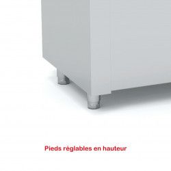 Meuble neutre avec étagère intérieure SNA-200 - L 2000 mm