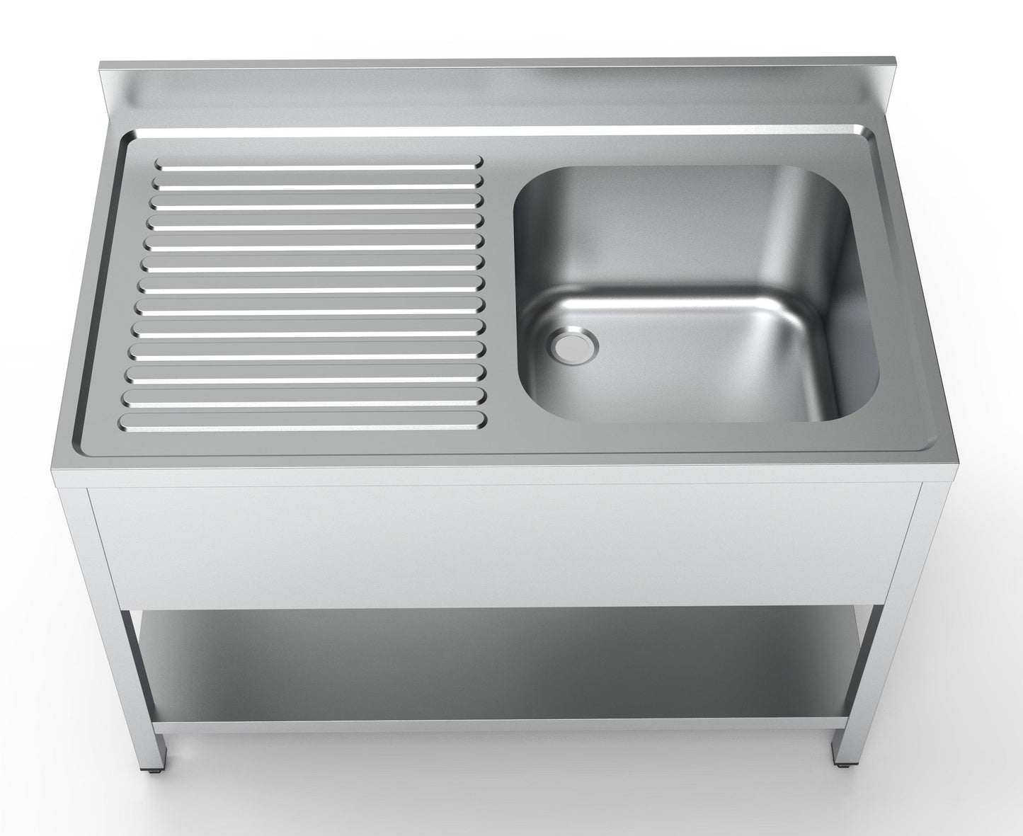 700 Bloc-Évier Étagère 1 À Droite 1200 - Combisteel 7333.0835