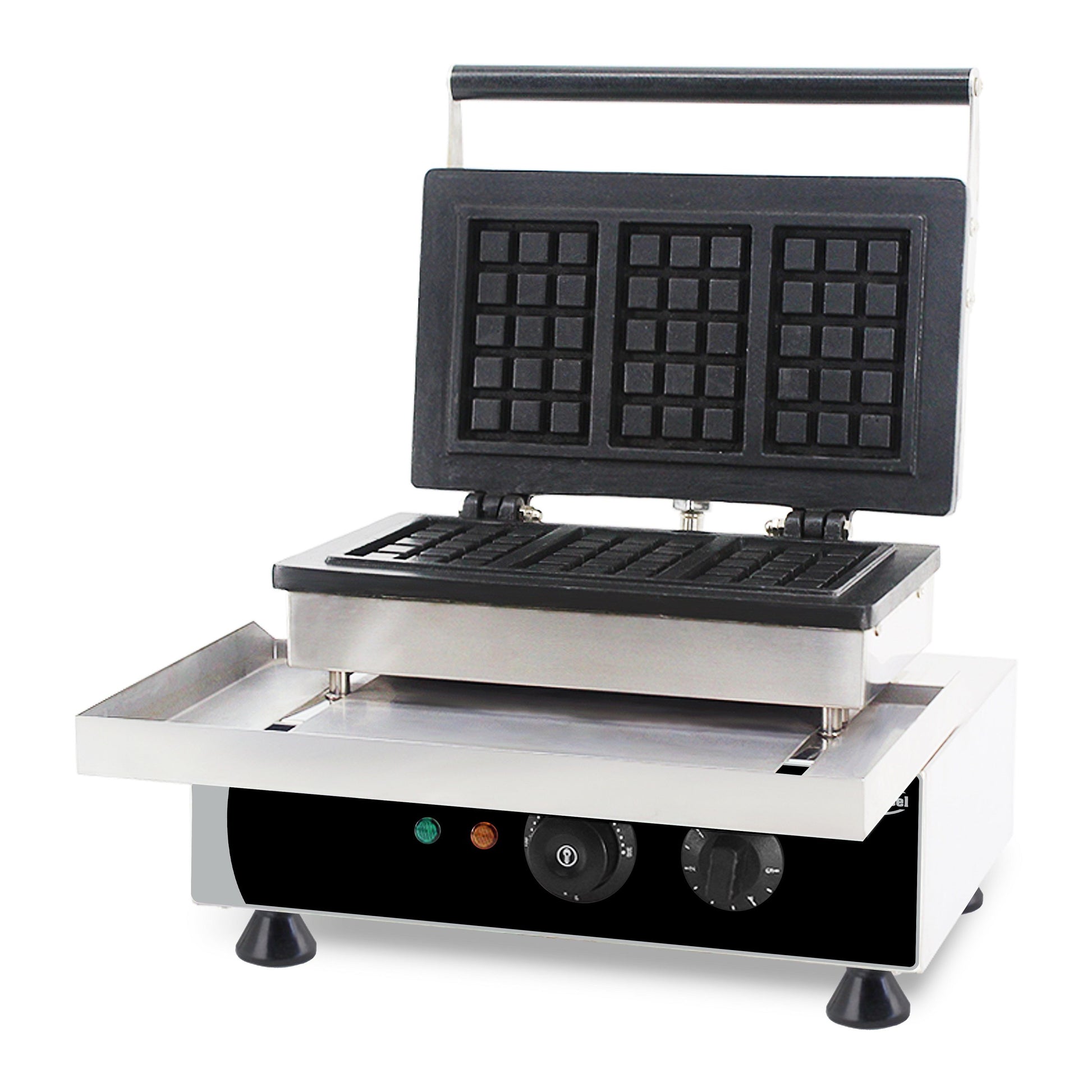 Gaufrier 3Pcs Gaufre De Bruxelles - Combisteel 7540.0060