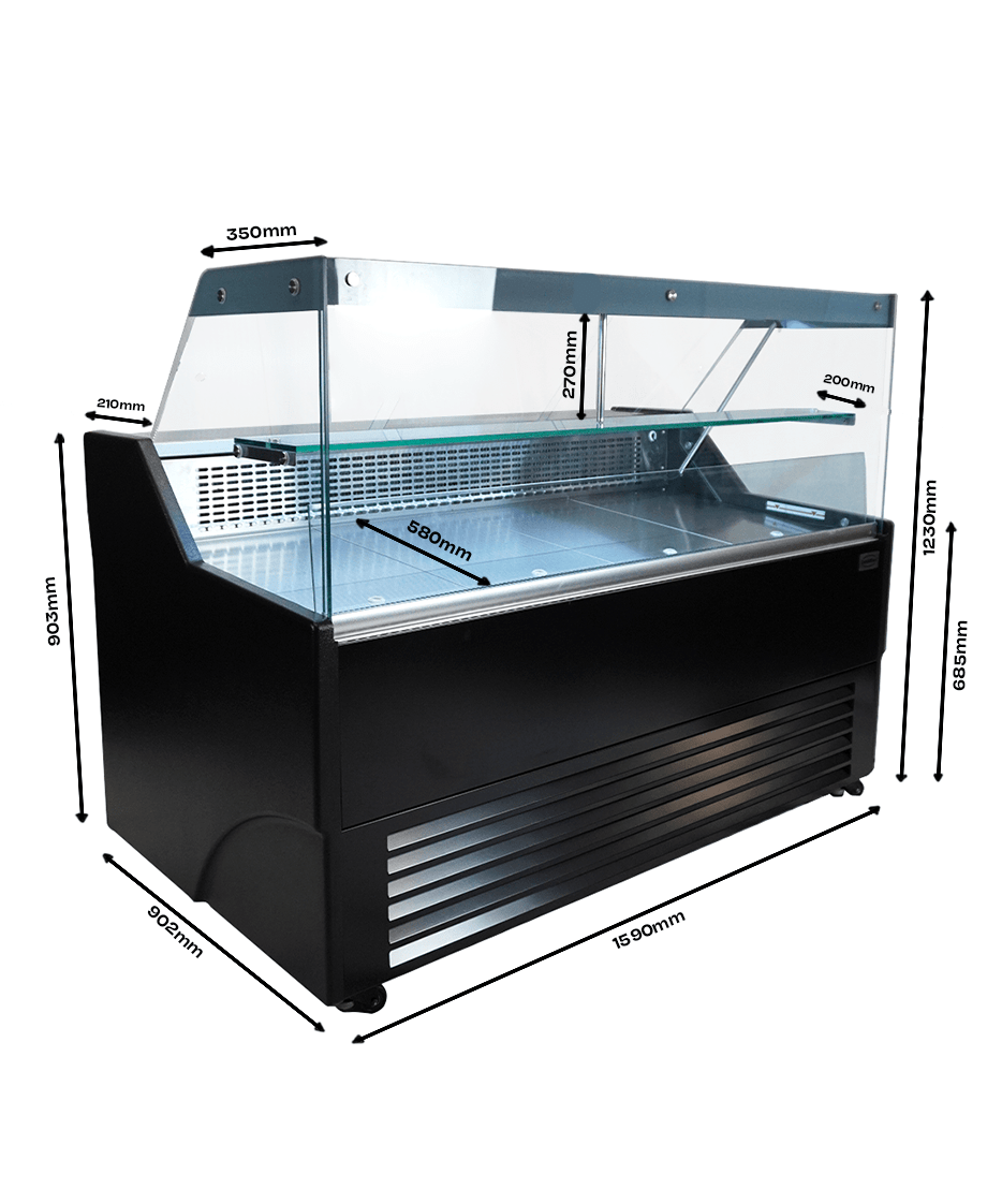 Vitrine Réfrigérée Wesley 1.5 - Combisteel 7090.0090