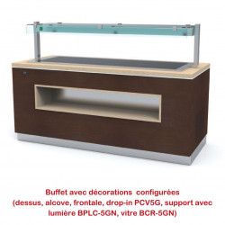 Buffet modulaire 1100 avec une alcôve BDP11-5G/5