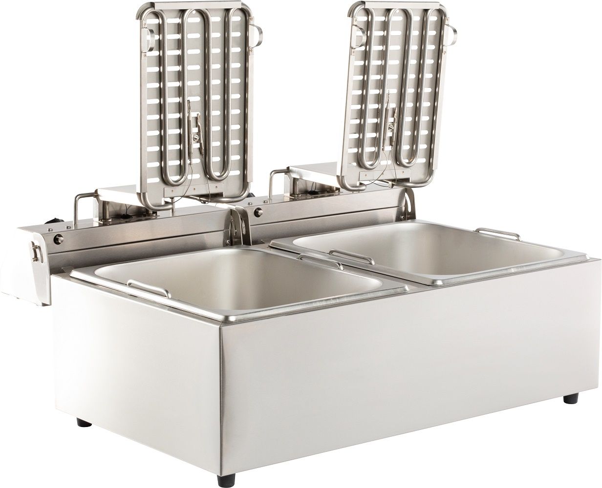 Friteuse Posable Électrique 2X6 L - Combisteel 7455.1008