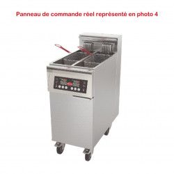 Friteuse électrique 2x11 L avec filtration 22 kW XMART-RCP222