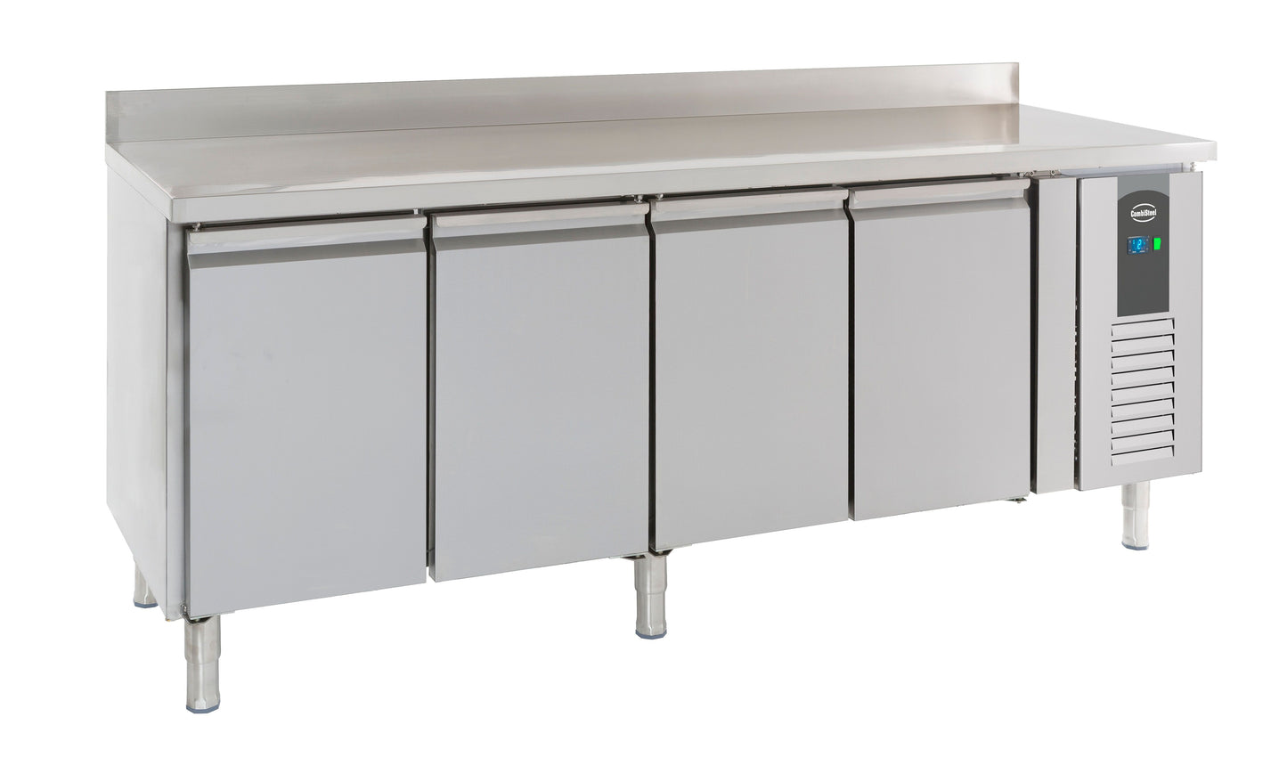Table Réfrigérée Avec Dosseret 4 Portes