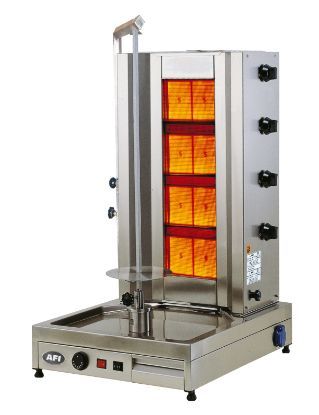 Döner grill gaz KEB4G shoarma 90 kg