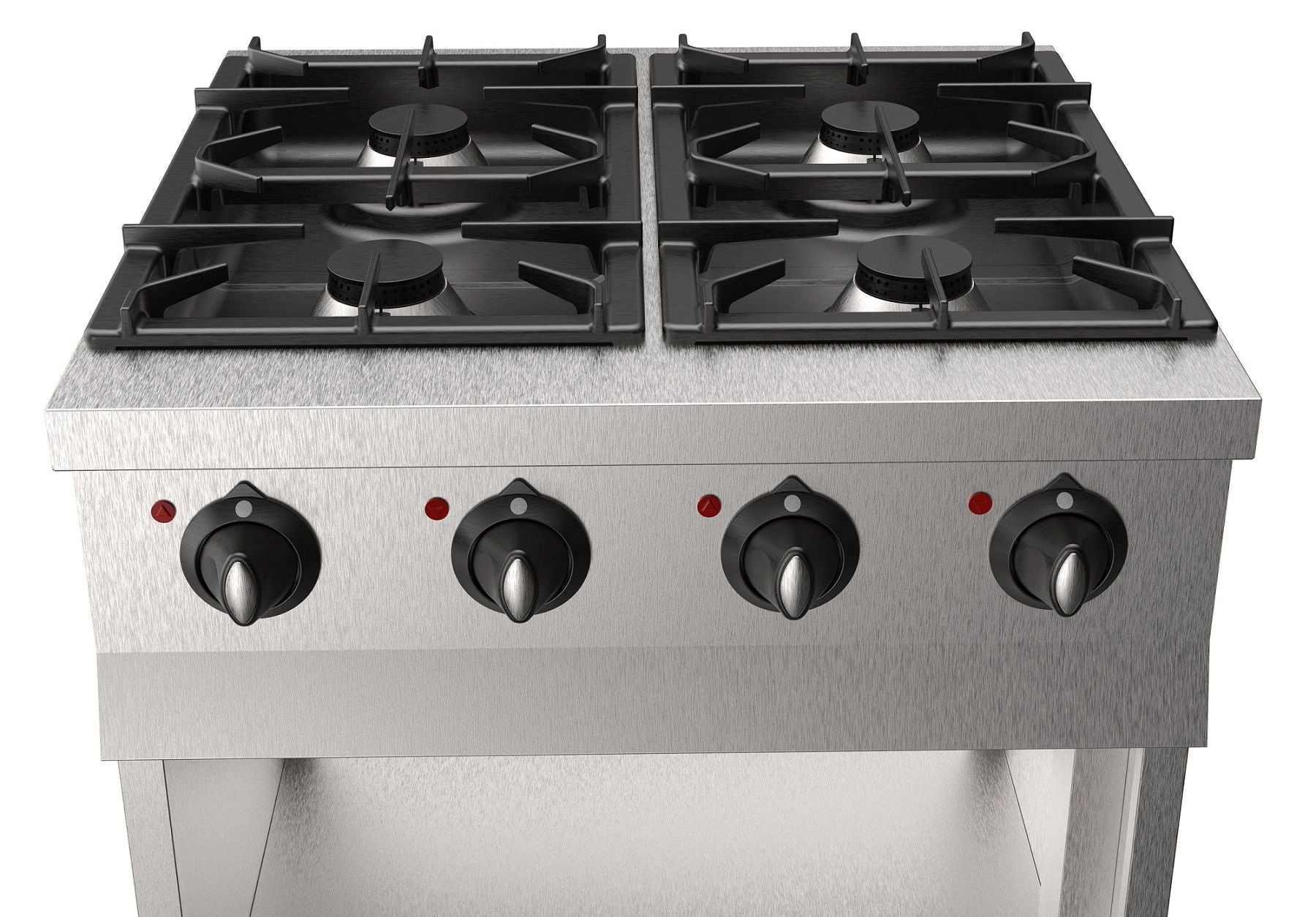 Pro 700 Cuisiniere A Gaz 4 Br. L700 - Combisteel 7333.2005
