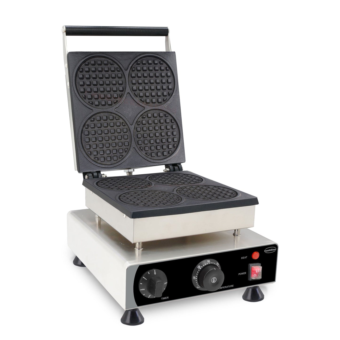 Gaufrier 4Pcs Gaufres Rondes - Combisteel 7540.0080