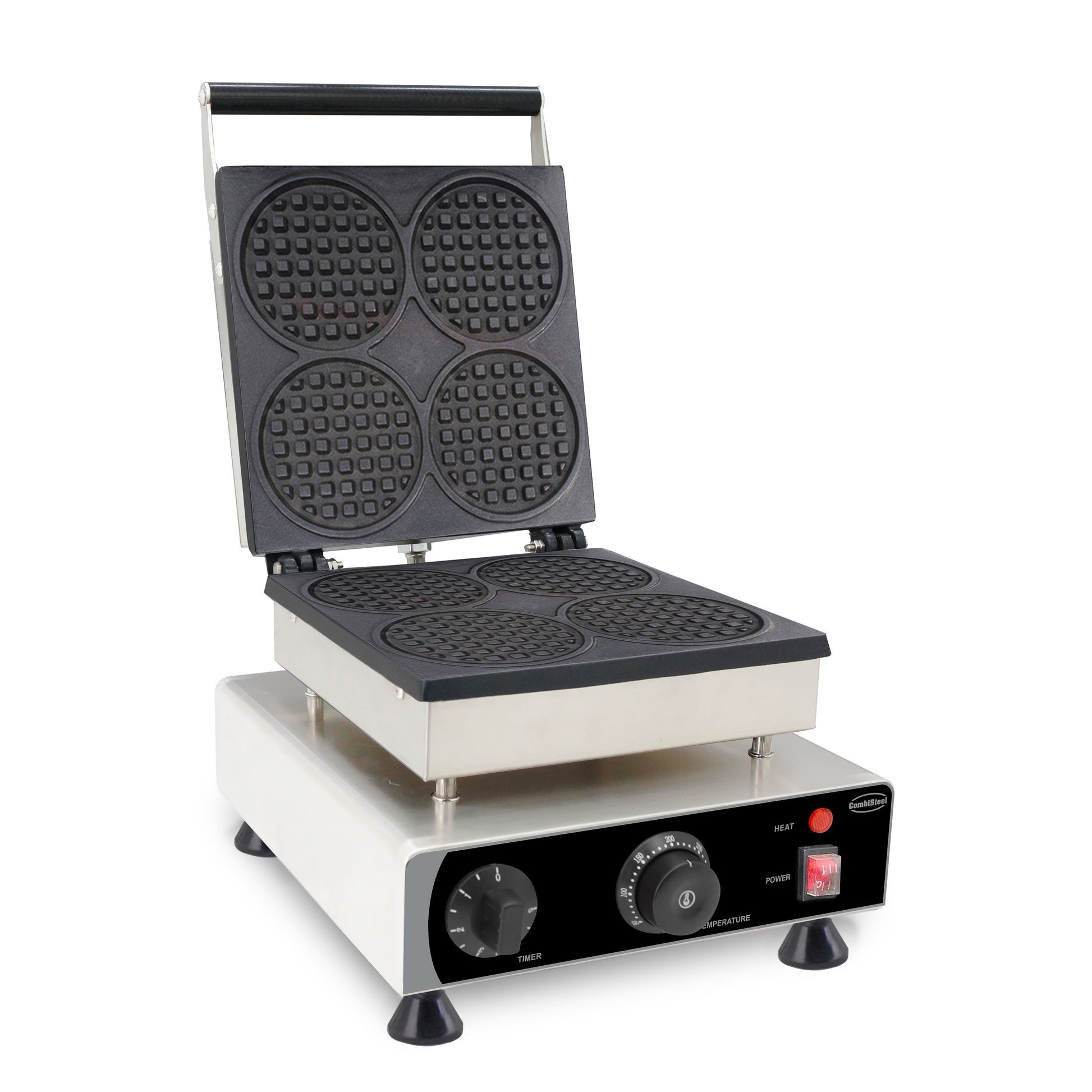 Gaufrier 4Pcs Gaufres Rondes - Combisteel 7540.0080
