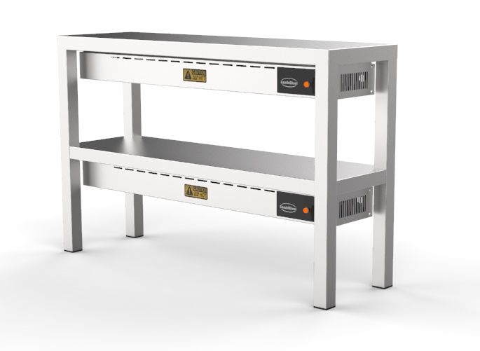 Étagère Chauffante En Céramique 2 Niveaux 1000 6 Resistances Of 250W L1000 - 7020.0730