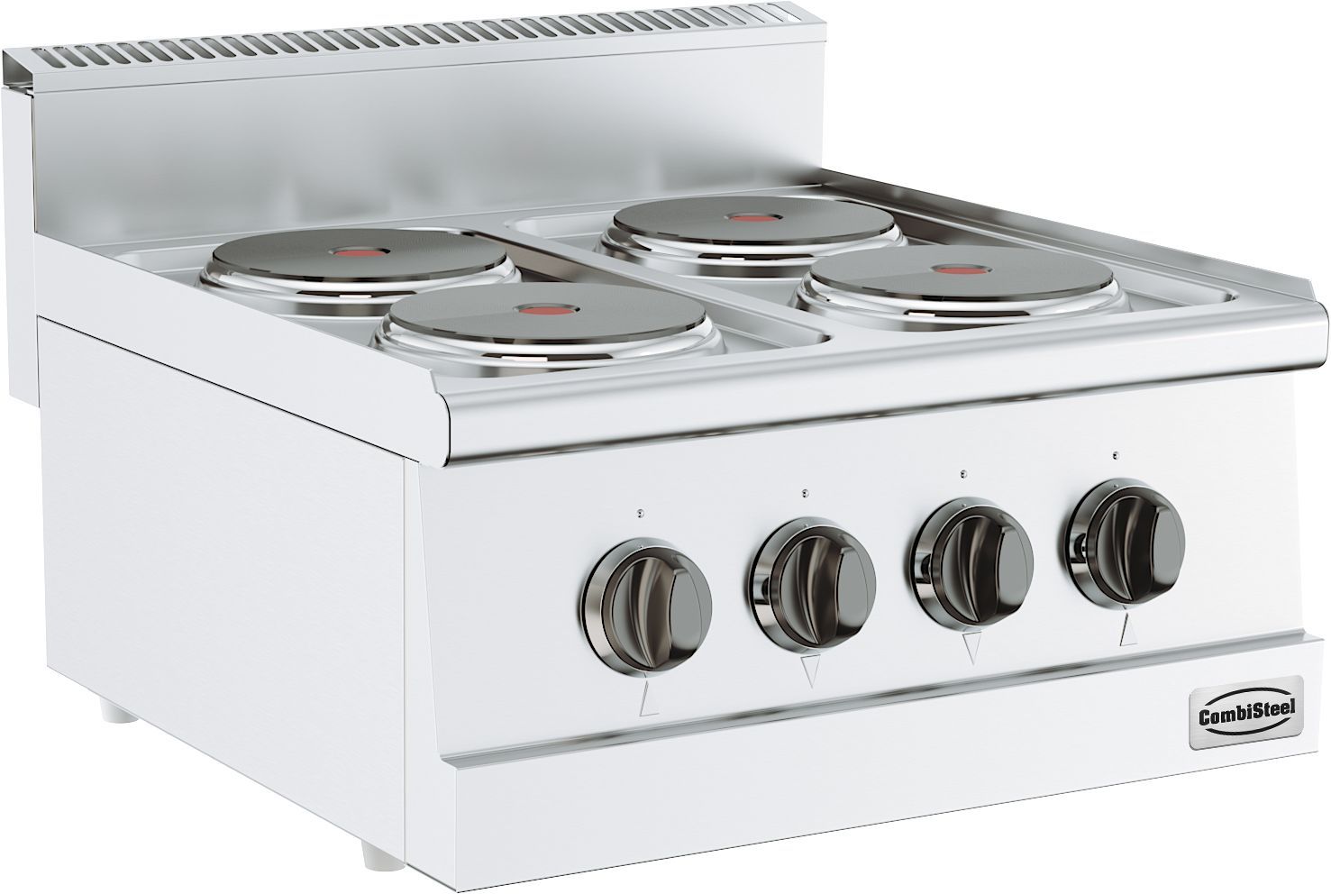 Pro 600 Cuisinière Avec Plaque Électrique 4 Pl.